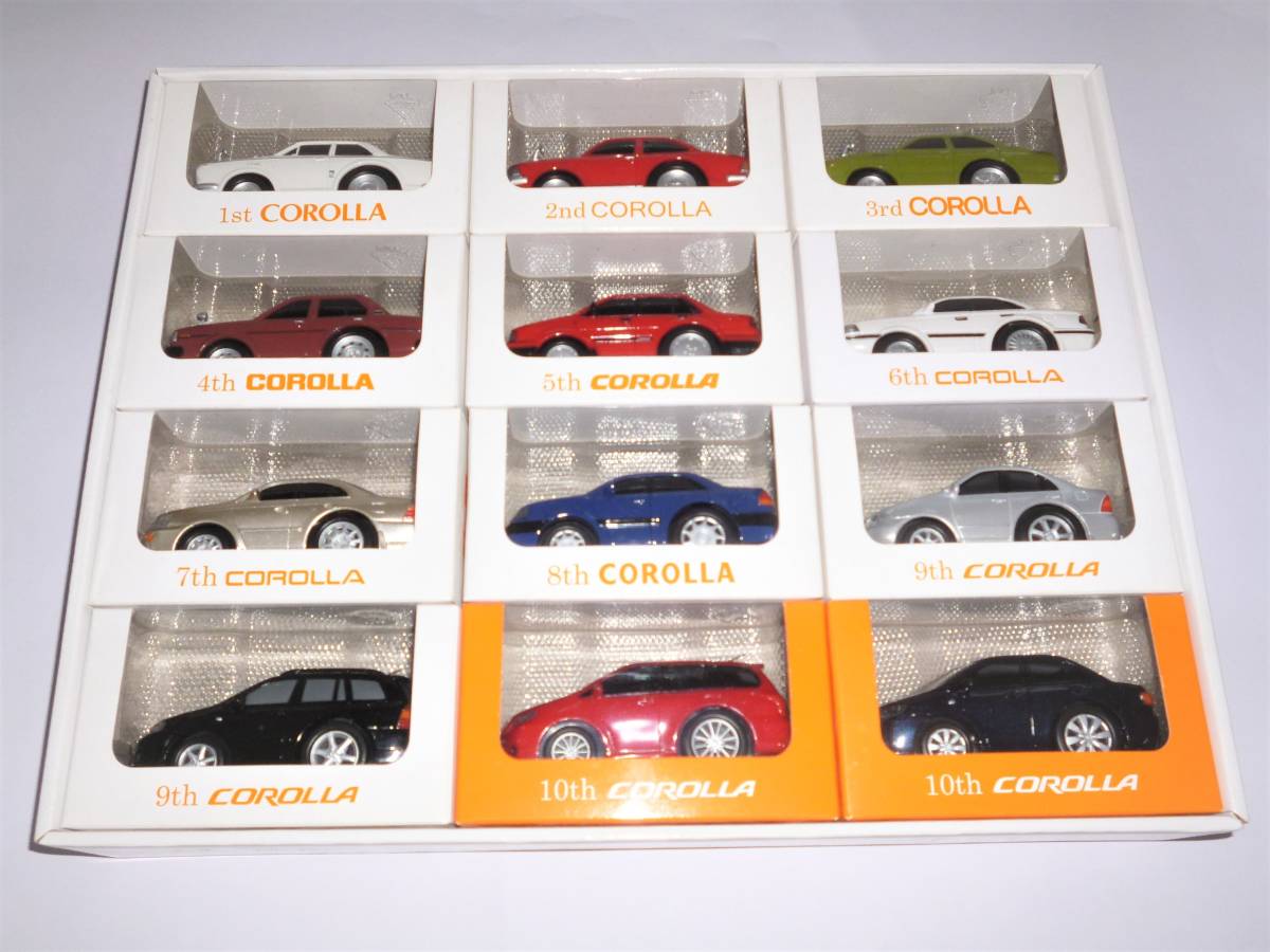 7989円から値下げ トヨタカローラ 40周年記念 すべて新品未開封 