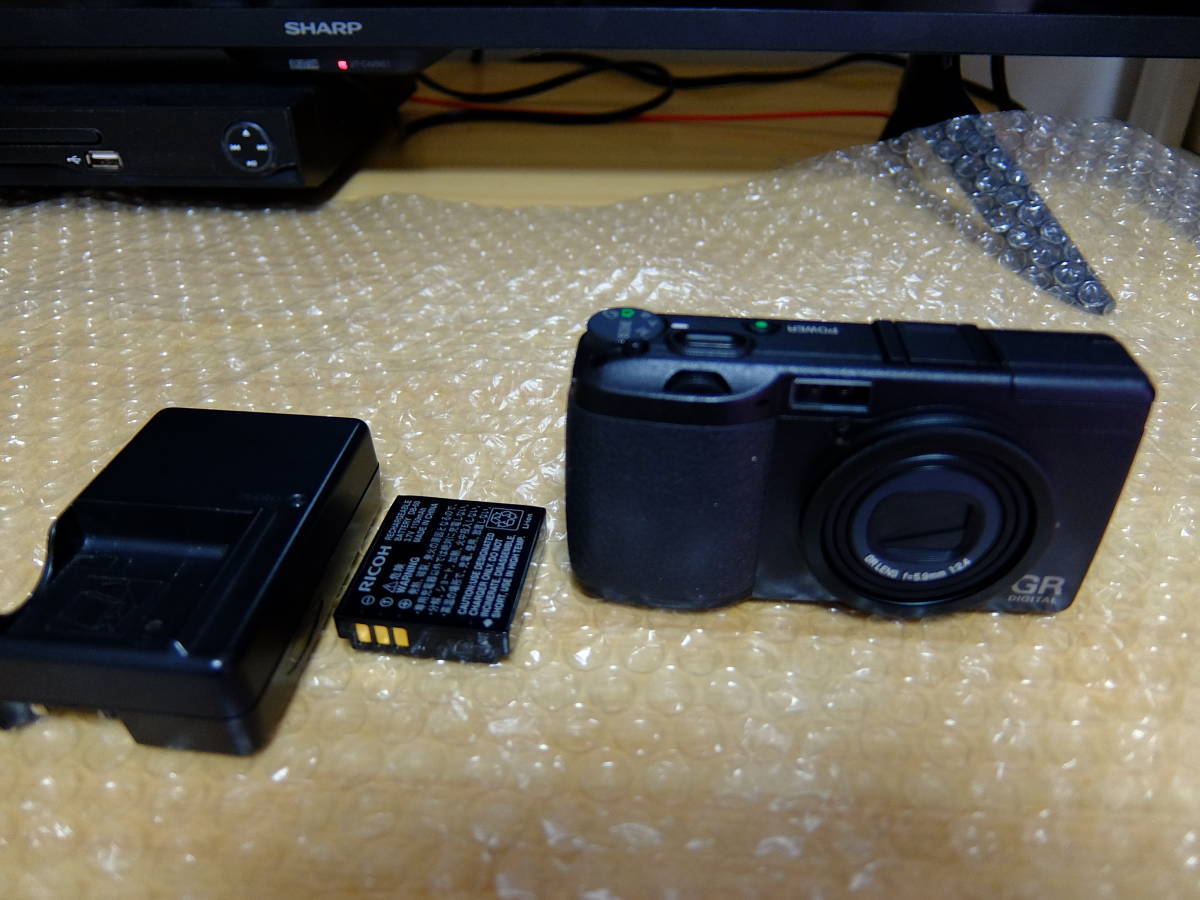 リコー RICOH GR 初代 中古 ショット数1666回 | ヤマダウェブコム