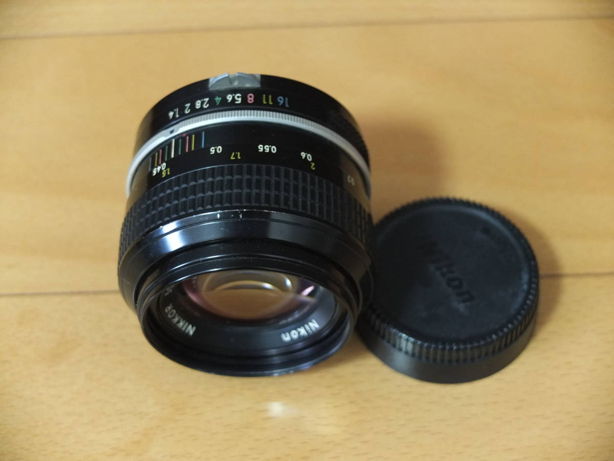 50mm Nikon NIKKOR ニコン Nikkor FE F1.4 非Ai Auto ジャンク f1.4