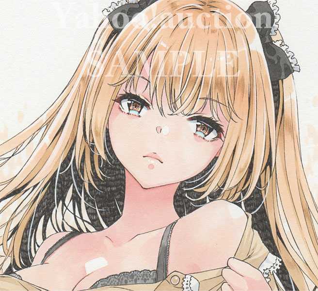 m*i様 手描きイラスト オリジナル#4 【A5】 手描きイラスト〈オリジナル1〉A5サイズ(手描きイラスト)｜売買された