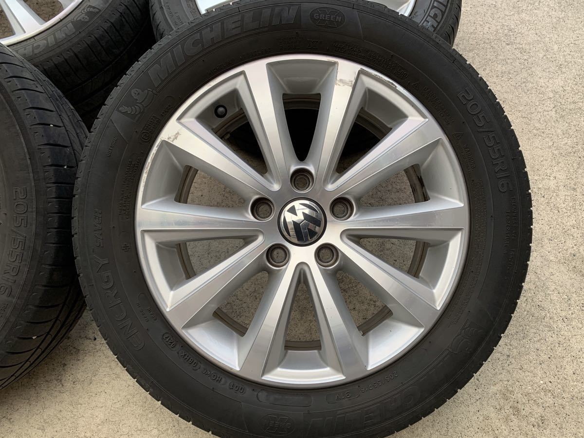 フォルクスワーゲン ゴルフ7 アルミホイール 205／55R16