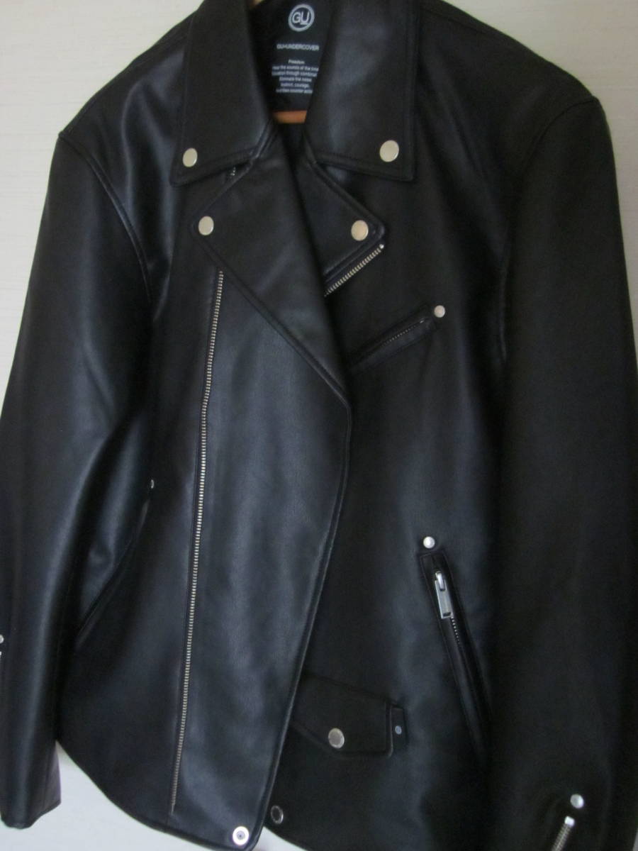 GU × UNDERCOVER フェイクレザージャケット未使用新品 L GU×UNDERCOVER