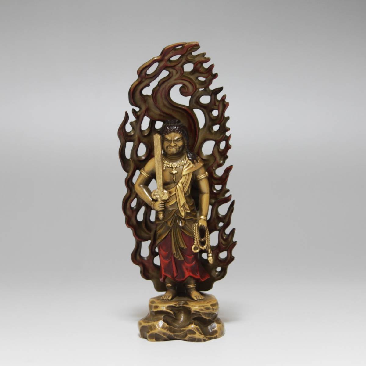 流】中国古玩 砡彫刻饕餮文尊式花瓶 高さ30cm CZ930 - Yahoo
