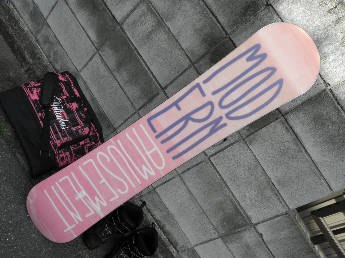 Modern スノーボード Amusement 3点セット 144cm 140cm ブーツHEAD 144