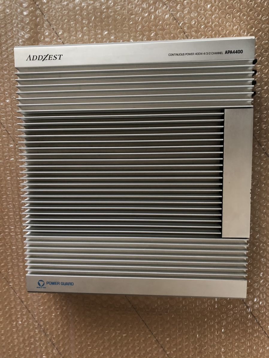 アゼスト ADDZEST パワーアンプ APA-4400 400W 12V ADDZEST アゼスト