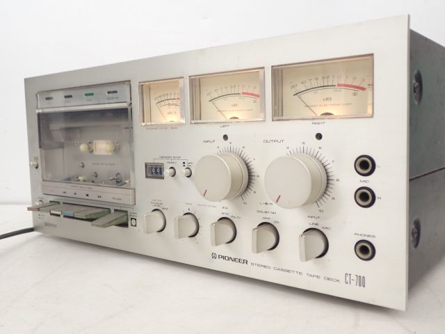 Pioneer カセットデッキ CT-700 ジャンク品 パイオニア ▽ 60477-1