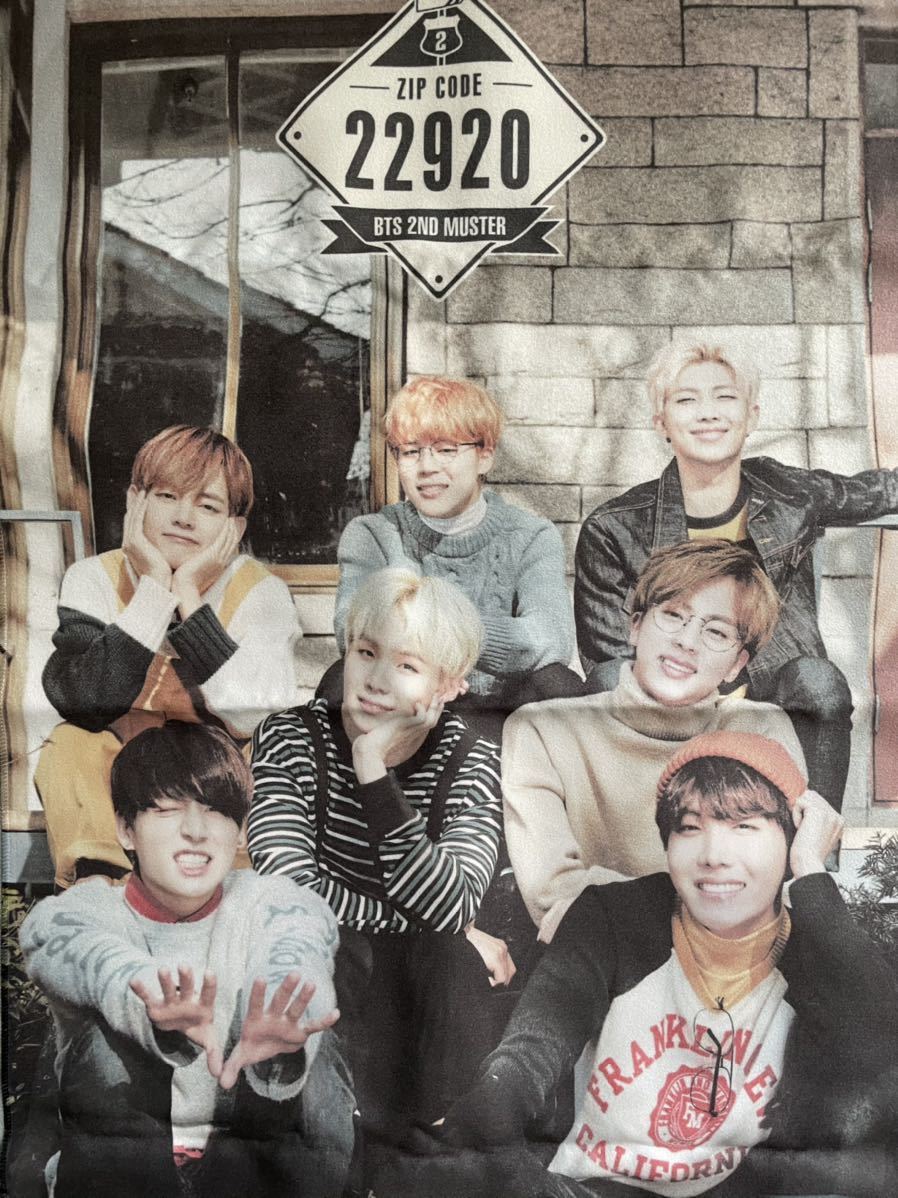 BTS 2nd 2ND 0 MUSTER ZIP CODE muster 防弾少年団 ミニフォト 1