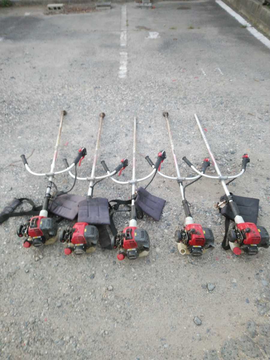 【故障・ジャンク品】草刈り機 5台　shindaiwa