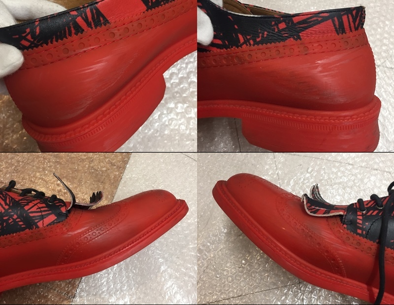 ヴィヴィアンウエストウッド メンズ シューズ 45サイズ ラバー レッド 箱付き チェック Vivienne Westwood 靴 男性用 売買されたオークション情報 Yahooの商品情報をアーカイブ公開 オークファン Aucfan Com