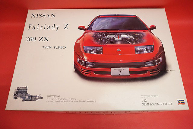 ☆ Hasegawa ハセガワ 1/12 日産 フェアレディZ 300ZX ツインターボ