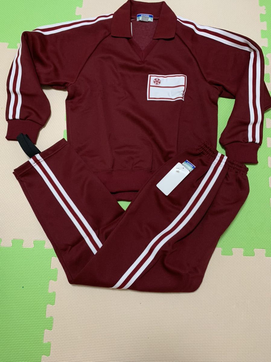  アパレル 体操服 MARUKOO L 体育着 体操着 ジャージ上下セット マルコー エンジ(ジャージ)｜売買されたオークション情報、yahooの商品情報をアーカイブ公開 - オークファン ジャージ