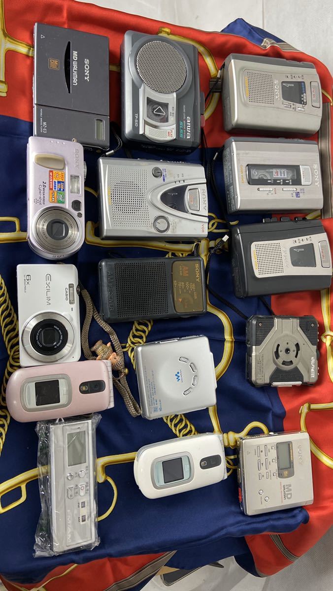 G-322）SONY Panasonic aiwa WALKMAN MDウォークマン MD カメラ 携帯
