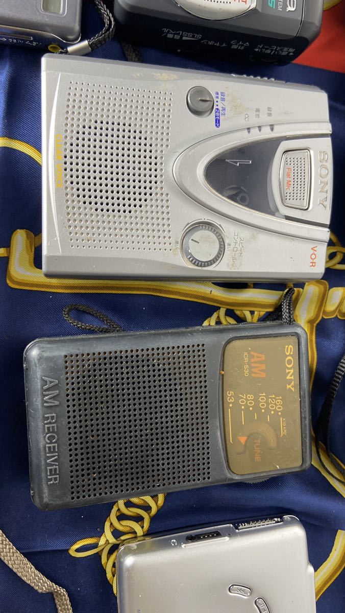 Sony Panasonic Aiwa Vintage Wm-af22 WORKING HS-G360 Walkmans those