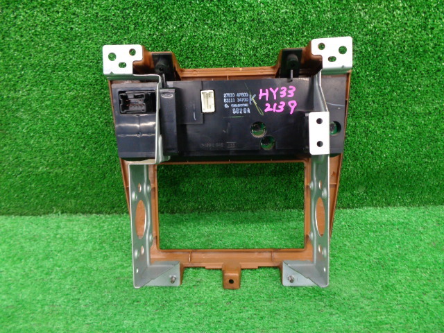 33 セドリック グロリア HY33 Y33 純正 木目 ウッド エアコン センター
