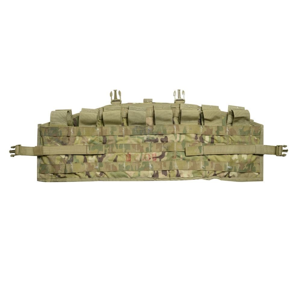 米軍放出品 チェストリグ MOLLE II ライフルマガジン8本収納可能