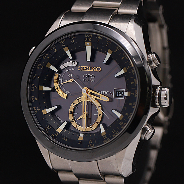 1円☆稼働◎良品【SEIKO/セイコー】アストロン GPSソーラー 7X52-0AA0 