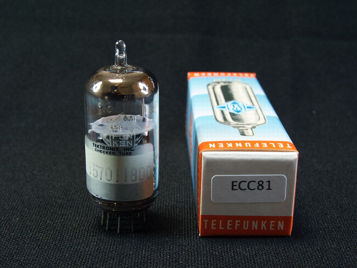♪♪Telefunken ECC81⁄12AT7 NOS品 #17、テレフンケン