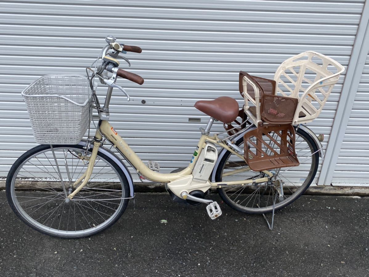 ブリヂストン 電動アシスト自転車26インチ 新品バッテリー【引き取り限定】 直接引き取り限定】ブリヂストン 電動アシスト自転車 26インチ