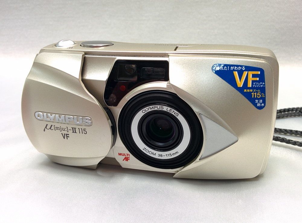 OLYMPUS μ [mju:]-Ⅱ 115 VF コンパクト フィルムカメラ ZOOM 38-115mm