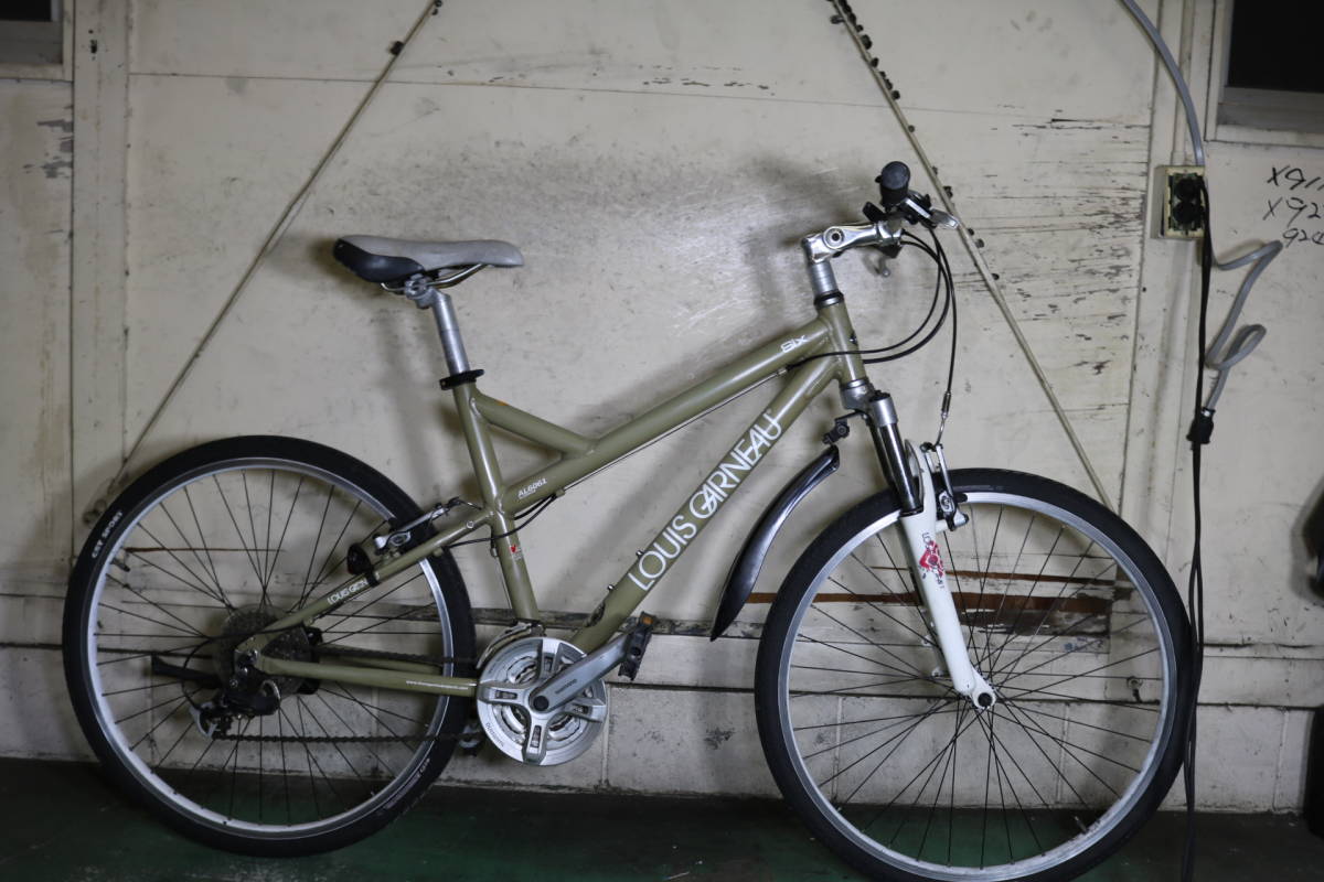 美品！LOUIS GARNEAUルイガノLGS-SIX 26型 アルミ 24速 470mm MTB 