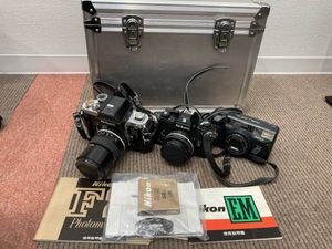 Nikon ニコン F2 ☆ Nikomat Auto ×2 他 3台 フィルム一眼カメラ F 0