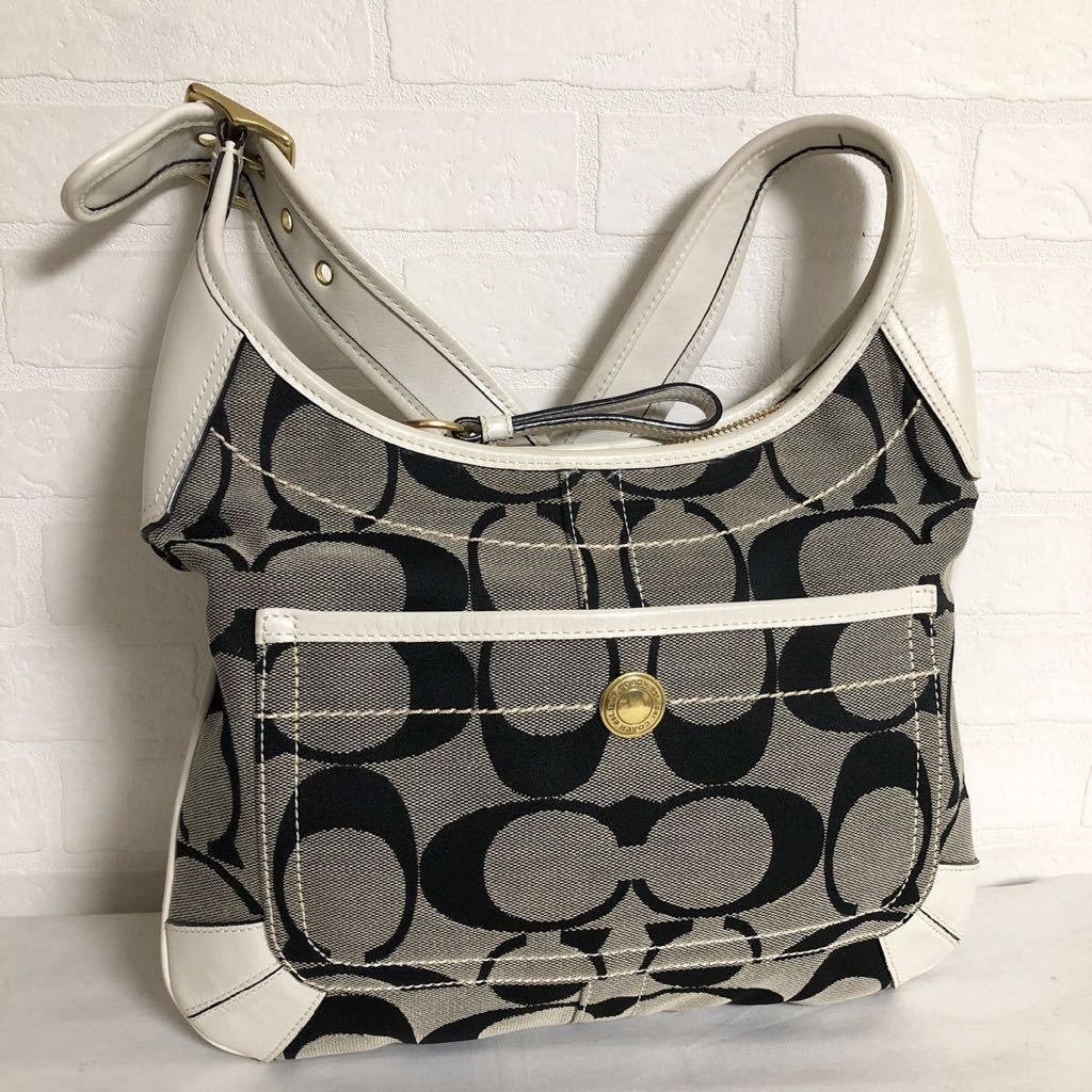 メーカー直販店 1819☆ COACH コーチ ショルダーバッグ シグネチャー
