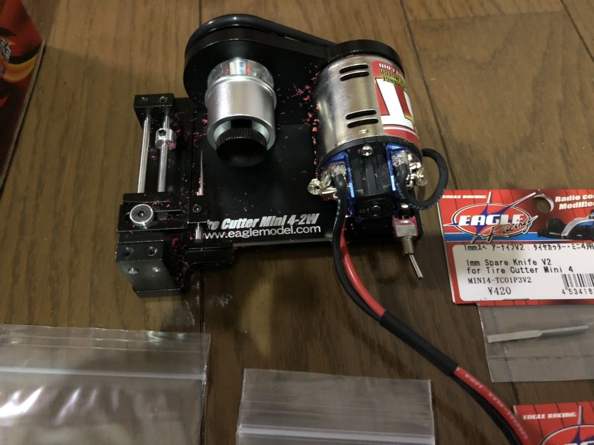 タイヤセッター パワーステーションセット 予備パーツ付き ミニ四駆