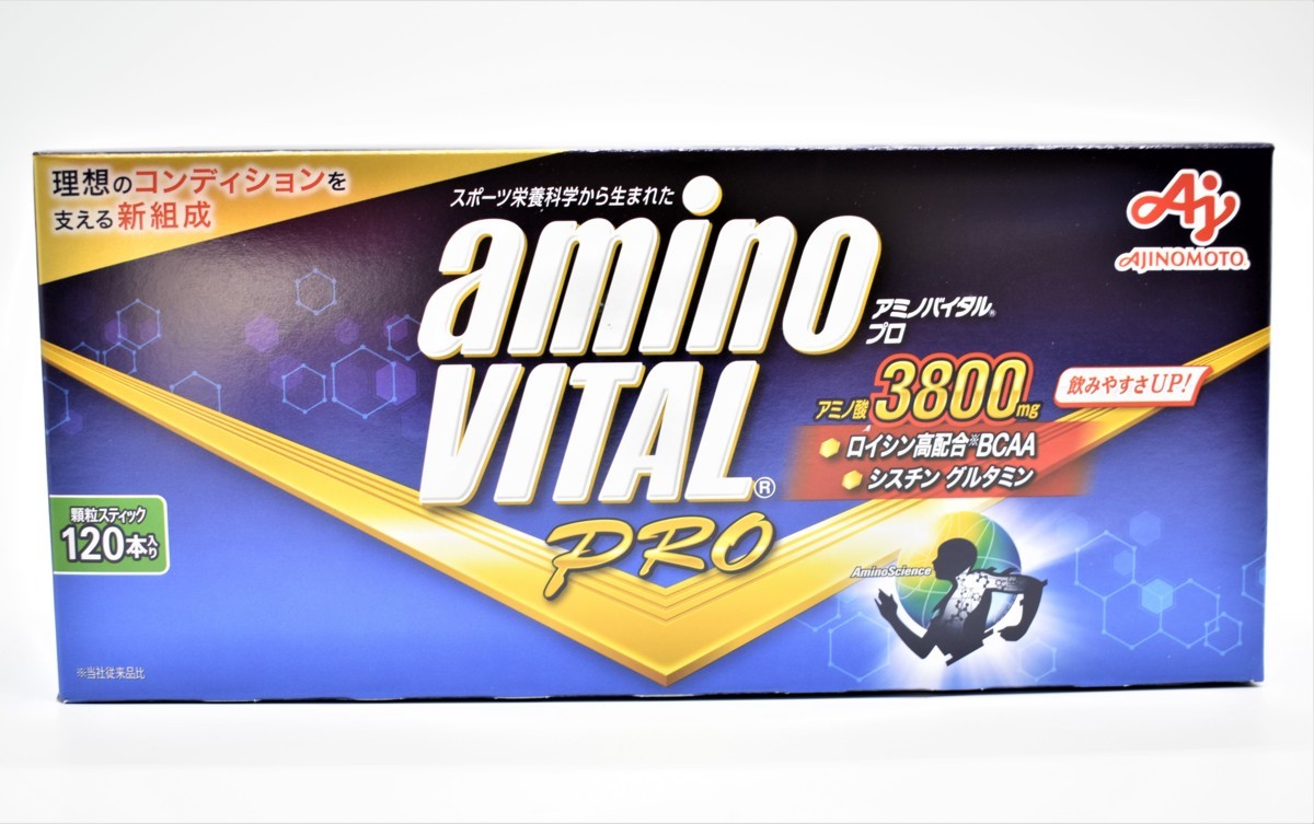 未開封 味の素 amino VITAL PRO アミノバイタル プロ 528g(4.4g×120本) 賞味期限:2022.12.09 アミノ酸3800mg 07K0861A
