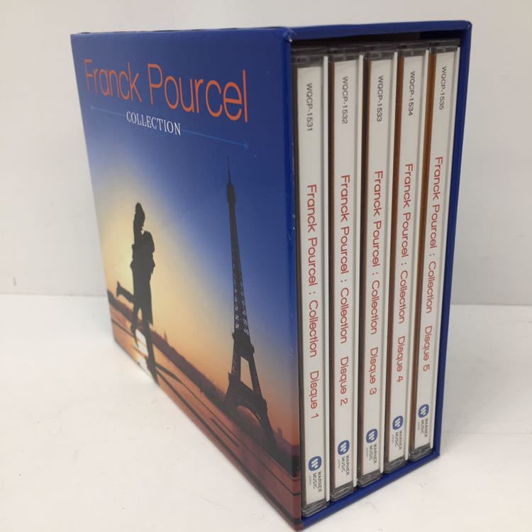 HOT，正規品 Franck Pourcel COLECTION CD-BOX 5枚組 フランク プゥルセル(イージーリスニング)｜売買されたオークション情報、yahooの商品情報をアーカイブ公開 - オークファン イージーリスニング