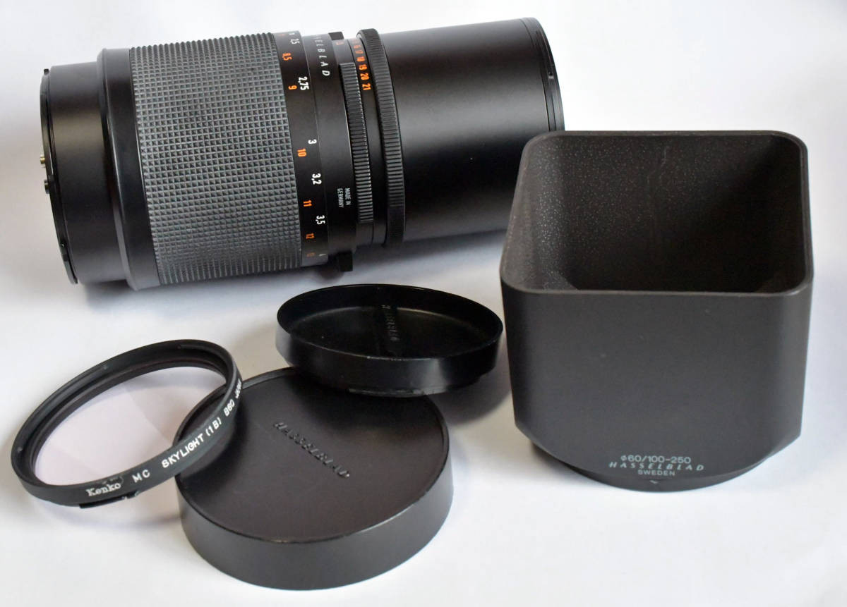 【人気定番，SALE】 HASSELBLAD Carl Zeiss SONNAR CF 250mmF5.6(ハッセルブラッド)｜売買されたオークション情報、yahooの商品情報をアーカイブ公開 - オークファン 中判