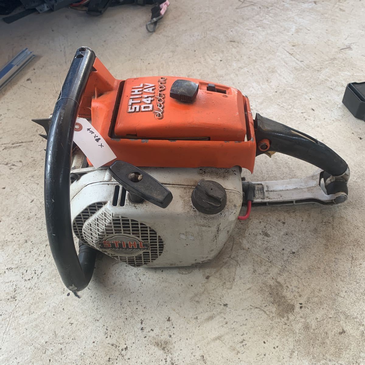 STIHL スチール 041AV チェーンソー エンジンチェーンソー - エンジン 