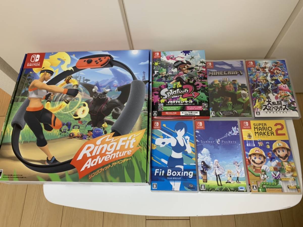 数量限定，定番 送料無料☆中古 ニンテンドースイッチ ソフト7本セット