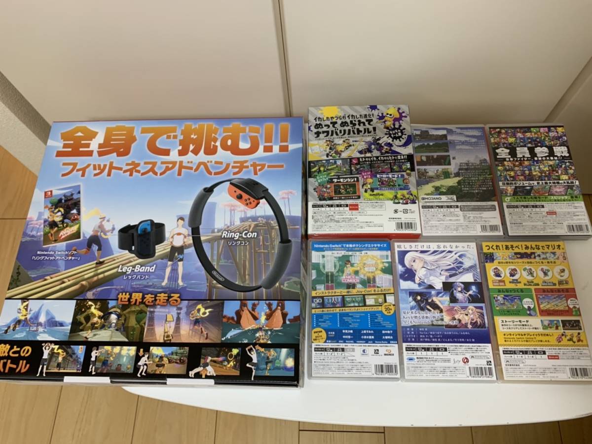 数量限定，定番 送料無料☆中古 ニンテンドースイッチ ソフト7本セット