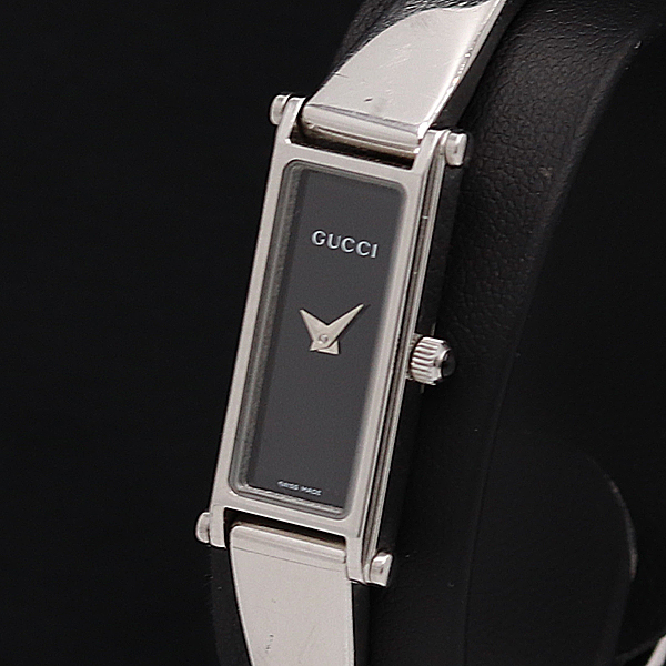 1500L グッチ - GUCCI Yahoo!オークション 新品電池⁄稼働 シルバー文字