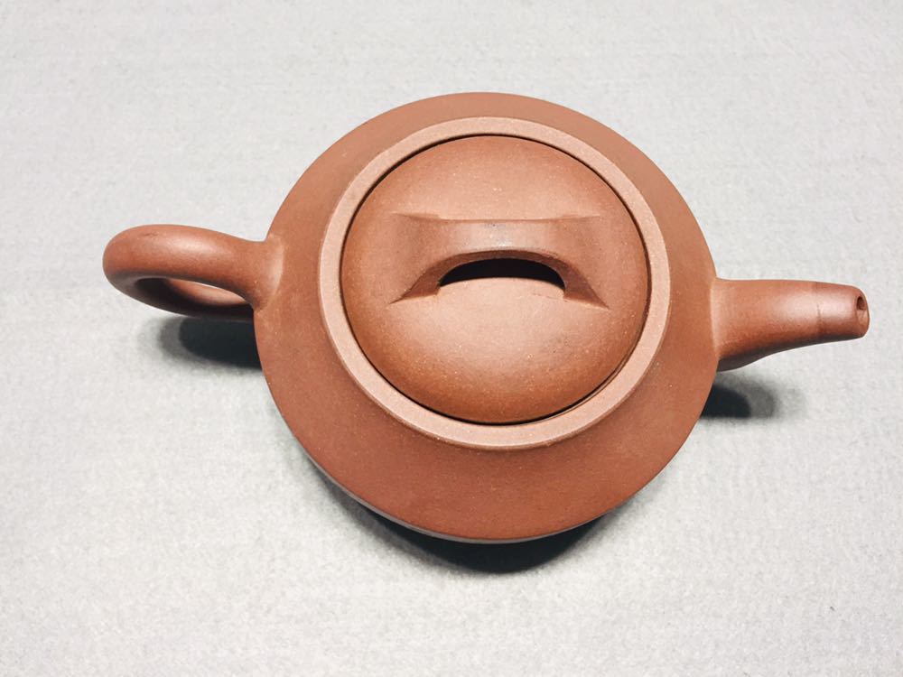 煎茶道具 急須 唐物 中国宜興 在銘 朱泥 紫砂 中国美術 朱泥
