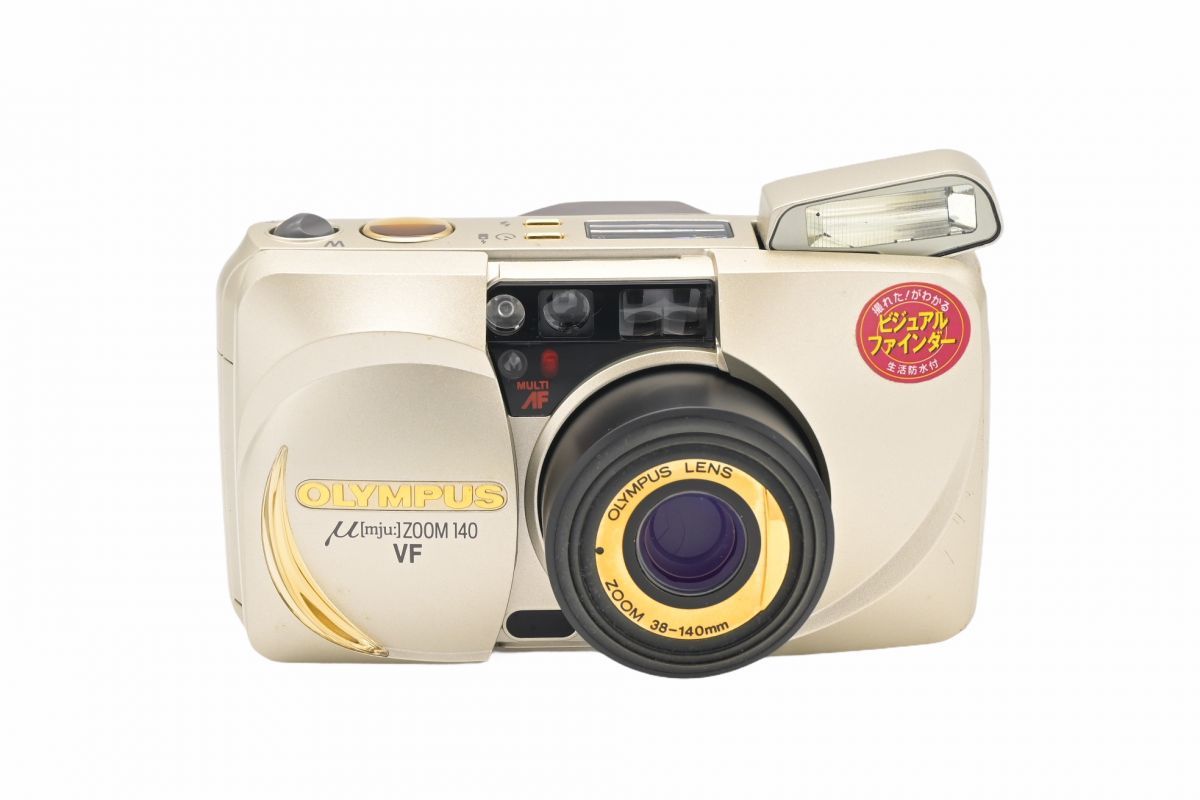 11085cmrk ◆ OLYMPUS オリンパス μ [mju:] ZOOM 140 VF AFコンパクトカメラ