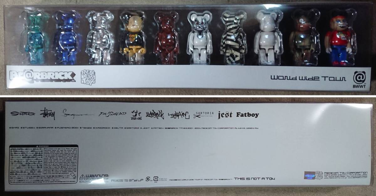 BE@RBRICK WORLD WIDE TOUR ベアブリック tour TOY wide MEDICOM WWT 