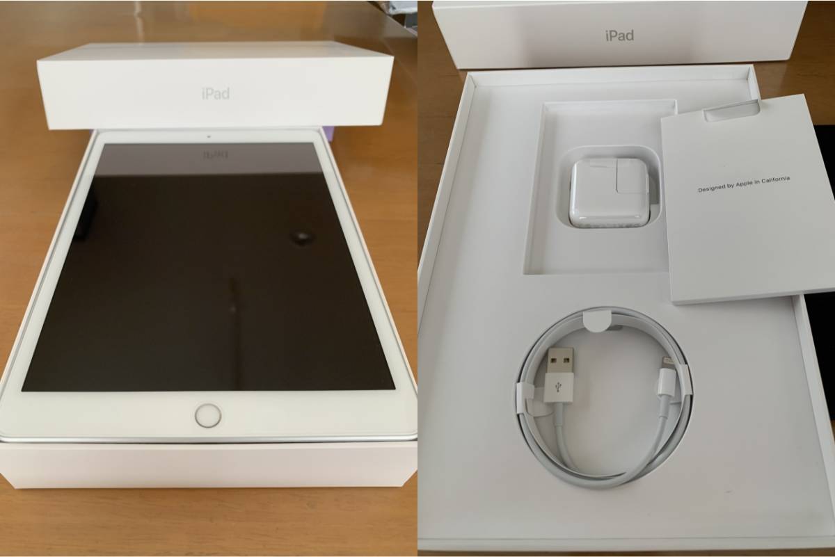 Apple iPad 第7世代 32GB 10.2ich　セルラーモデル（ドコモ）シルバー　使用時間わずか　美品_2