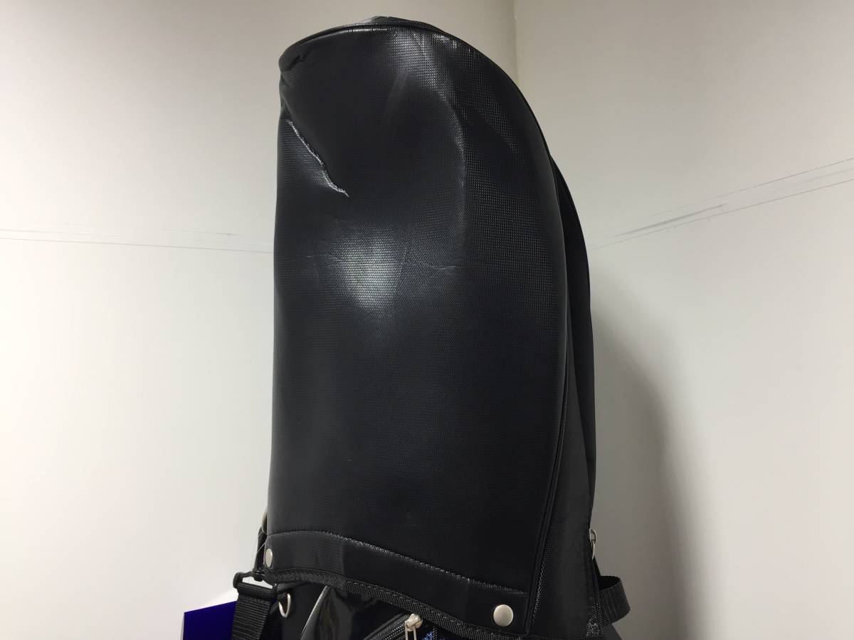 ◇Mizuno ミズノ◇キャディバッグ ゴルフバッグ ブラック×ネイビー 9.5