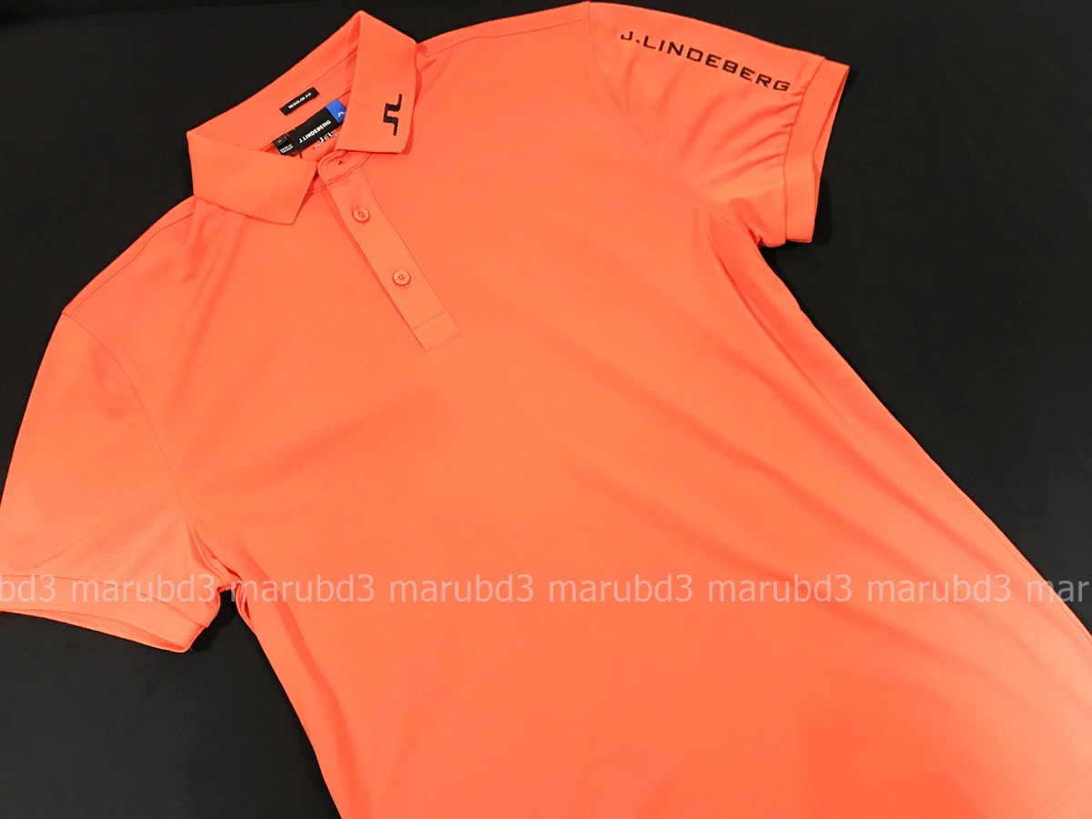 J.LINDEBERG ジェイリンドバーグ M TOUR TECH REG-TX-JERSEY ポロシャツ(M)[7]