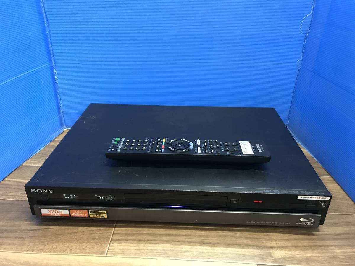 SONY ブルーレイレコーダー BDZ-RS15 リモコン付　中古品K-9898 BDZ-RS15 SONY 美観SONYブルーレイレコーダーBDZ-RS15・リモコン+HDMI付 テレビ、映像機器 2010年生産 リモコン付