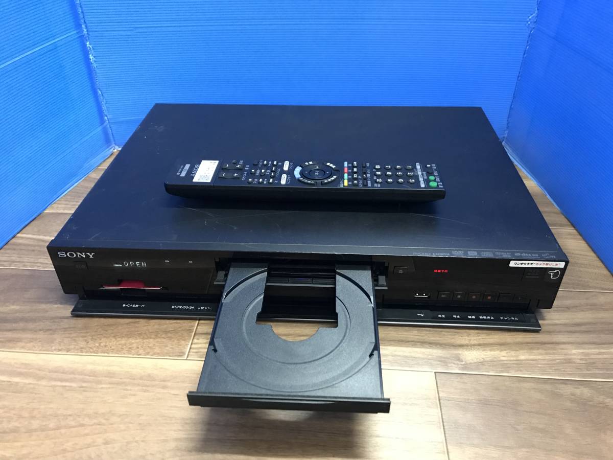 SONY ブルーレイレコーダー BDZ-RS15 リモコン付　中古品K-9898 BDZ-RS15 SONY 美観SONYブルーレイレコーダーBDZ-RS15・リモコン+HDMI付 テレビ、映像機器 2010年生産 リモコン付