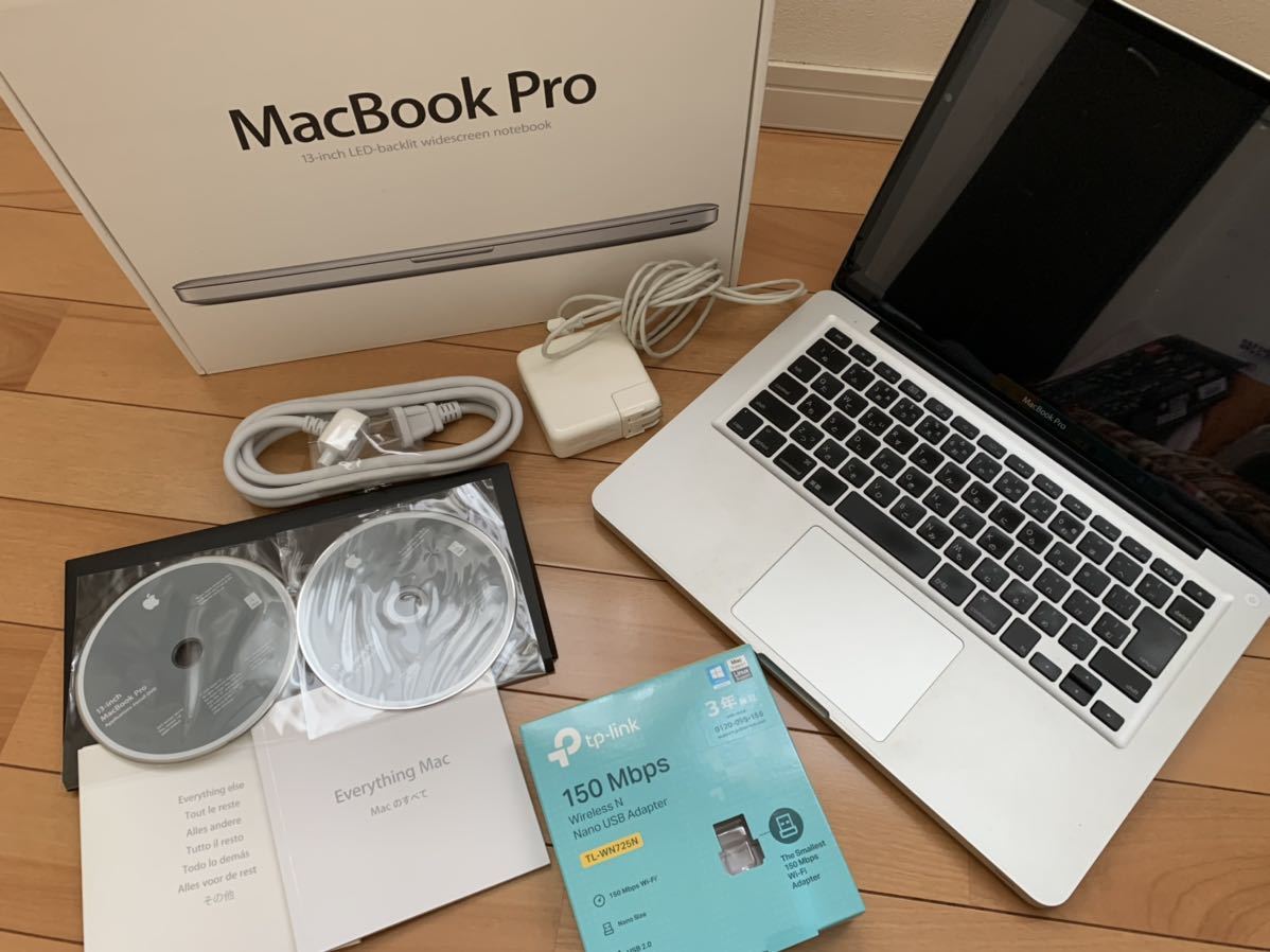 Apple MacBook Pro 13.3inch mid 2009 MB991J/A 4GB ssd256GB MacBook