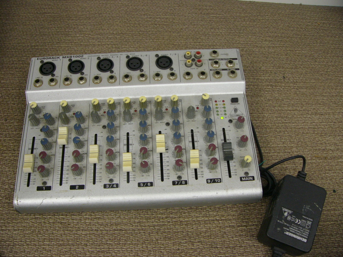 ベリンガー ミキサー BEHRINGER EURORACK MXB1002