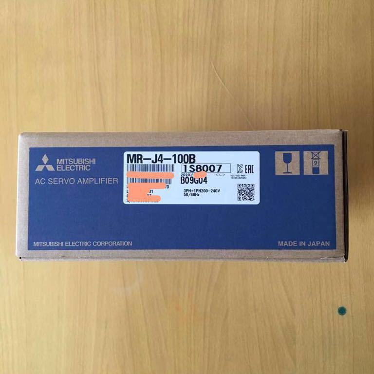 新品未使用 送料無料 2020年製 MR-J4-100B ACサーボアンプ 三菱 MITSUBISHI 「1」