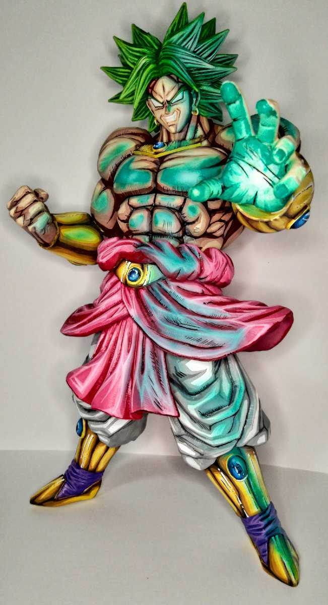 ドラゴンボール ブロリー 一番くじ VSオムニバス リペイント 2Dペイント D賞 二次色彩 ドラゴンボール超 伝説のサイヤ人_1