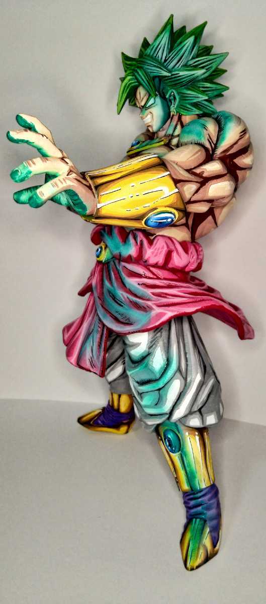 ドラゴンボール ブロリー 一番くじ VSオムニバス リペイント 2Dペイント D賞 二次色彩 ドラゴンボール超 伝説のサイヤ人_3