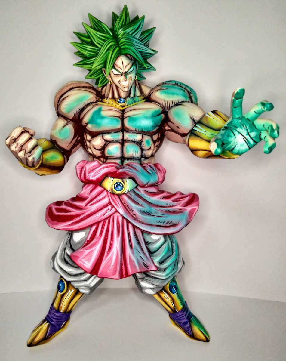 ドラゴンボール ブロリー 一番くじ VSオムニバス リペイント 2Dペイント D賞 二次色彩 ドラゴンボール超 伝説のサイヤ人_6