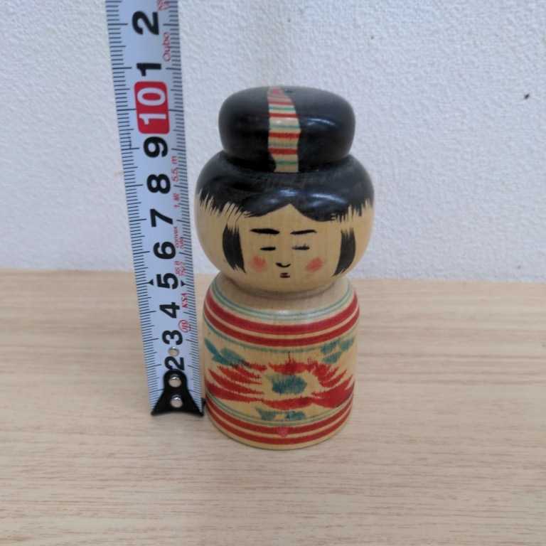 伝統こけし 佐藤文六 昭和14～15年頃 佐藤文六8寸23 【公式通販】