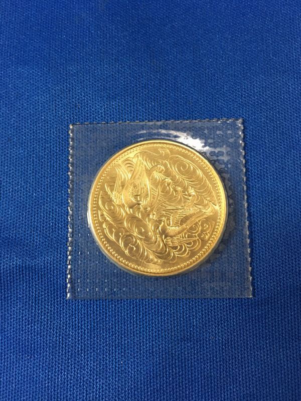 030629 記念硬貨 天皇陛下御在位60年記念 10万円金貨 ブリスターパック